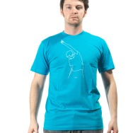 Mos Ferry Finger Logo Shirt (Blue)