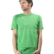 Mos Ferry Finger Logo Shirt (Green)