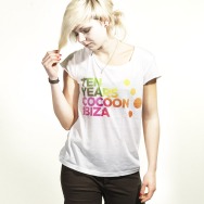 Ibiza 09 Ten Years Cocoon Girl Shirt (White)