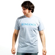 I came for romance (Heather Grey / Blue Print)