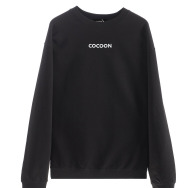Cocoon Crewneck Sweater (Black)