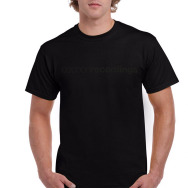 COCOON RECORDINGS T-SHIRT - BLACK UNICOLOR