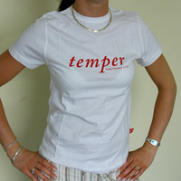 NL - Temper (white Girl Shirt)