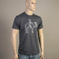 Mos Ferry Horse Logo Shirt (Asphalt)