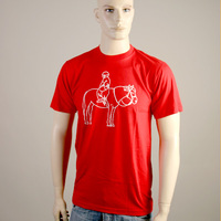 Mos Ferry Horse Logo Shirt (Red)