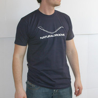 Natural Groove T-Shirt (navy)