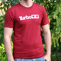 Turbo Horizont Logo (Cranberry White Logo)