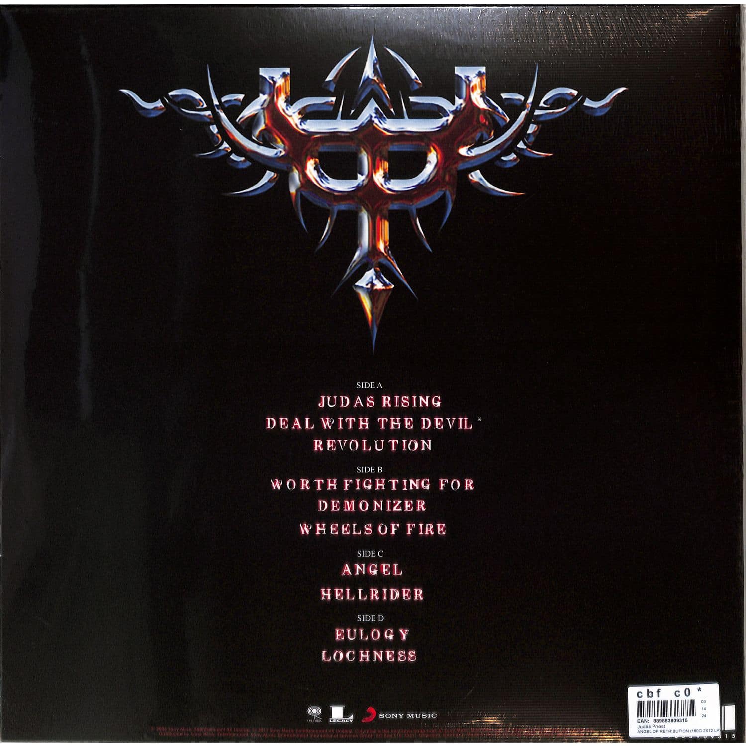 欧2LP Judas Priest Angel Of Retribution 88985390931 Columbia, Legacy, So /00660 Judas Priest - Angel Of Retribution (DualDisc) - Amazon.com