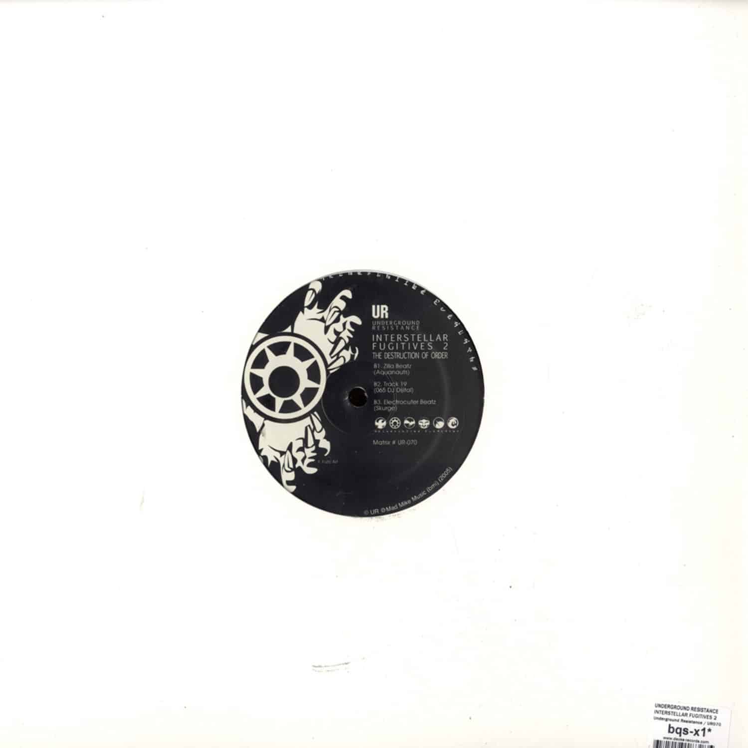 Underground Resistance - INTERSTELLAR FUGITIVES 2