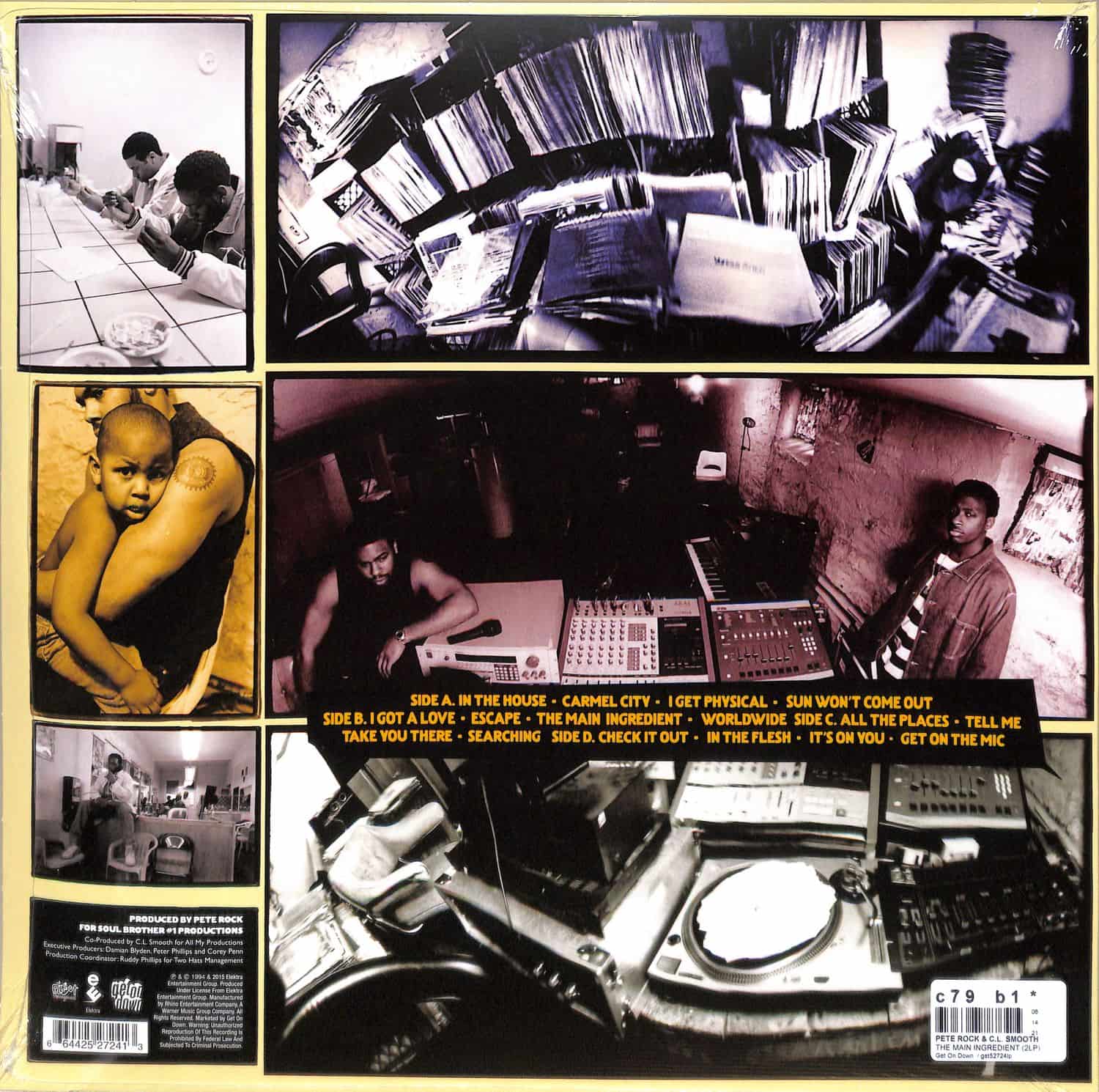 洋楽 PETE ROCK &CL SMOOTH The Main Ingredient 21H4K9RYZQL._UF1000,1000_QL80_.jpg