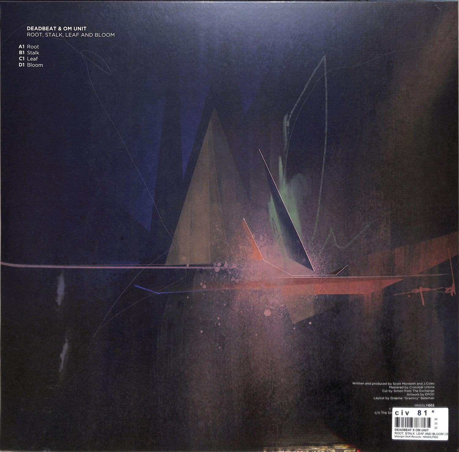 Deadbeat x Om Unit - ROOT, STALK, LEAF AND BLOOM