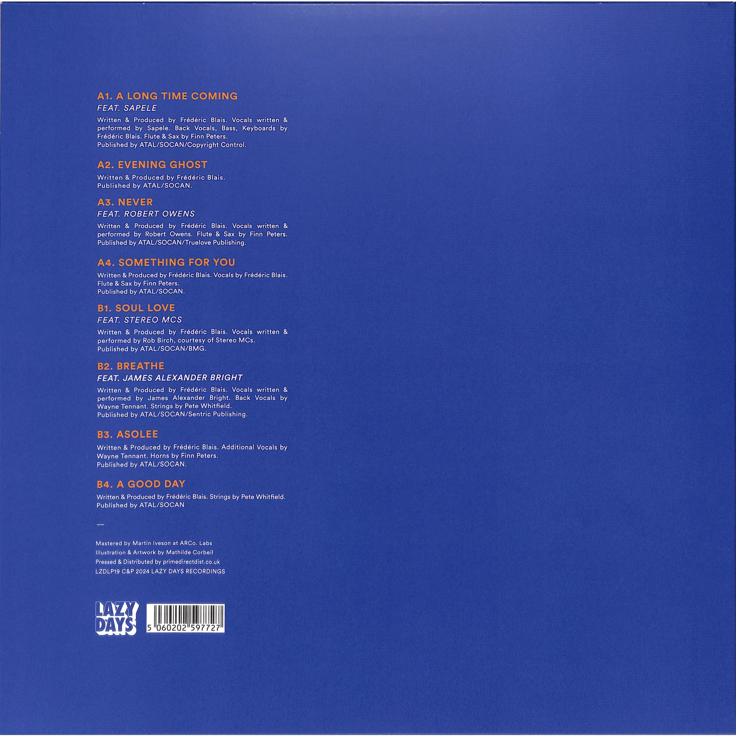 Fred Everything / Love Care Kindness & Hope (Sapele, Robert Owens, Stereo MCs, James Alexander Bright)