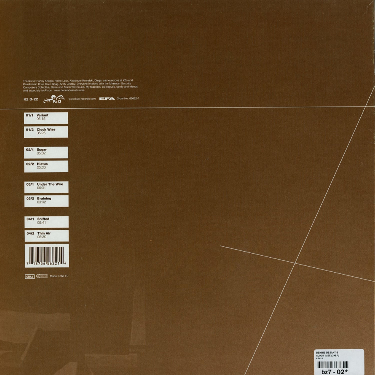 Dennis DeSantis - CLOCK WISE