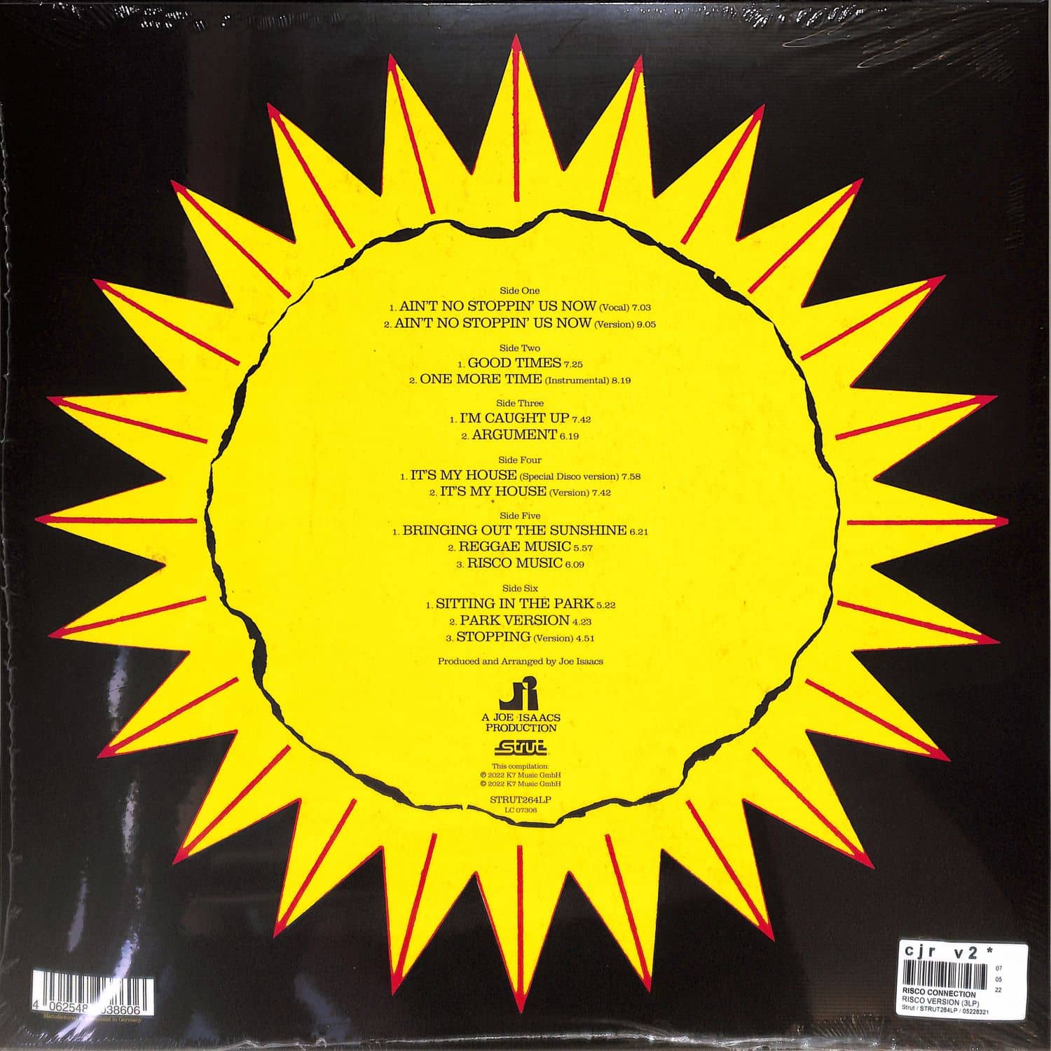 新品 Risco Connection / Risco Version 3LP Risco Connection - RISCO VERSION