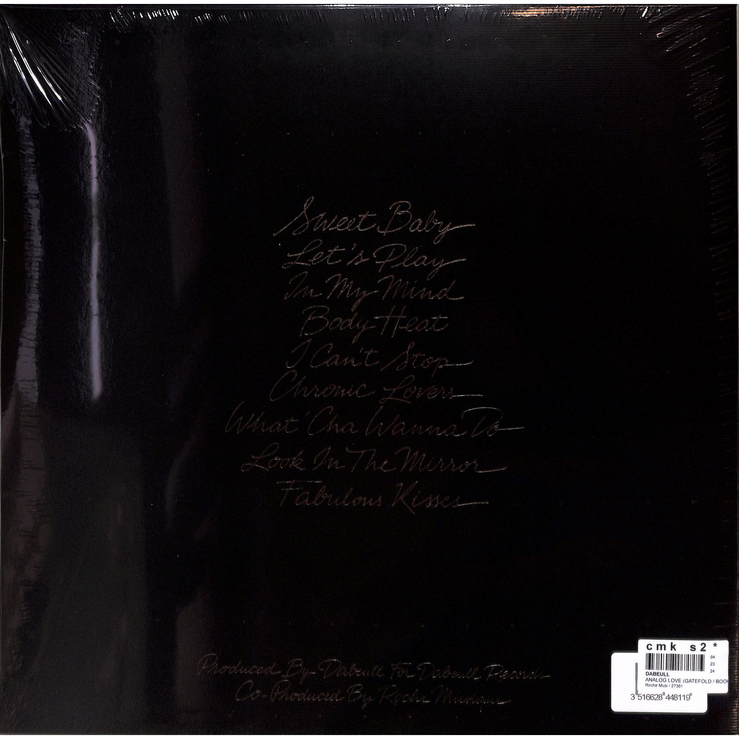 Dabeull - ANALOG LOVE / Roche Musi / 27361 | Coloured LP Vinyl