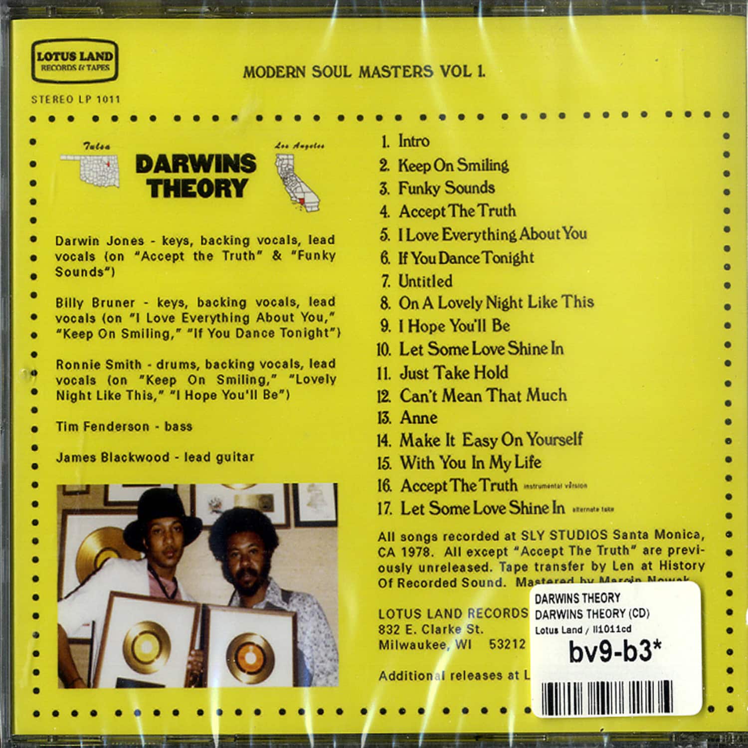 DARWINS THEORY LP レコード DARWINS THEORY LP レコード