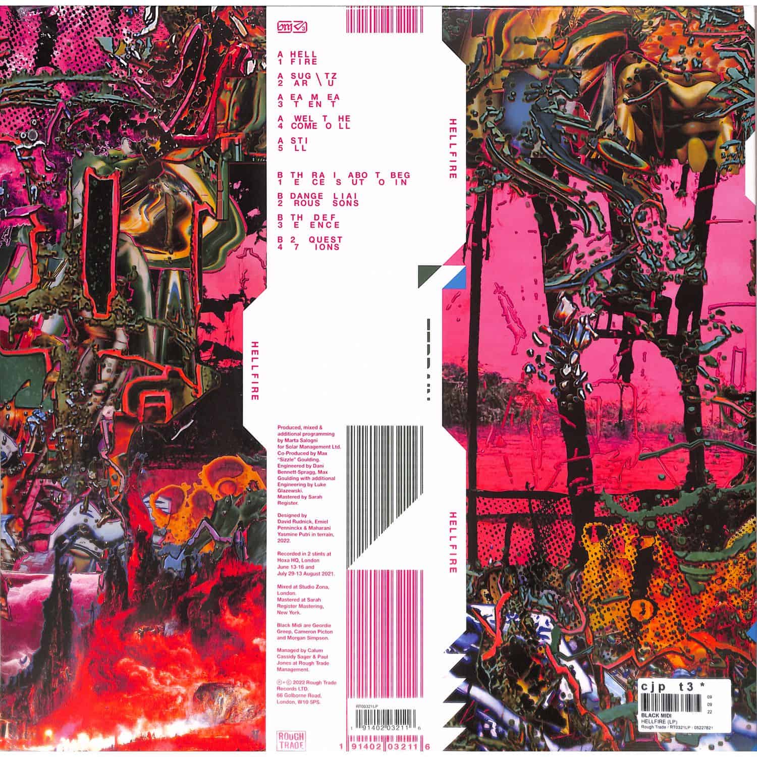 Black midi / Hellfire ソノシート日本版帯付きLP レコード Black midi / Hellfire ソノシート日本版帯付きLP レコード