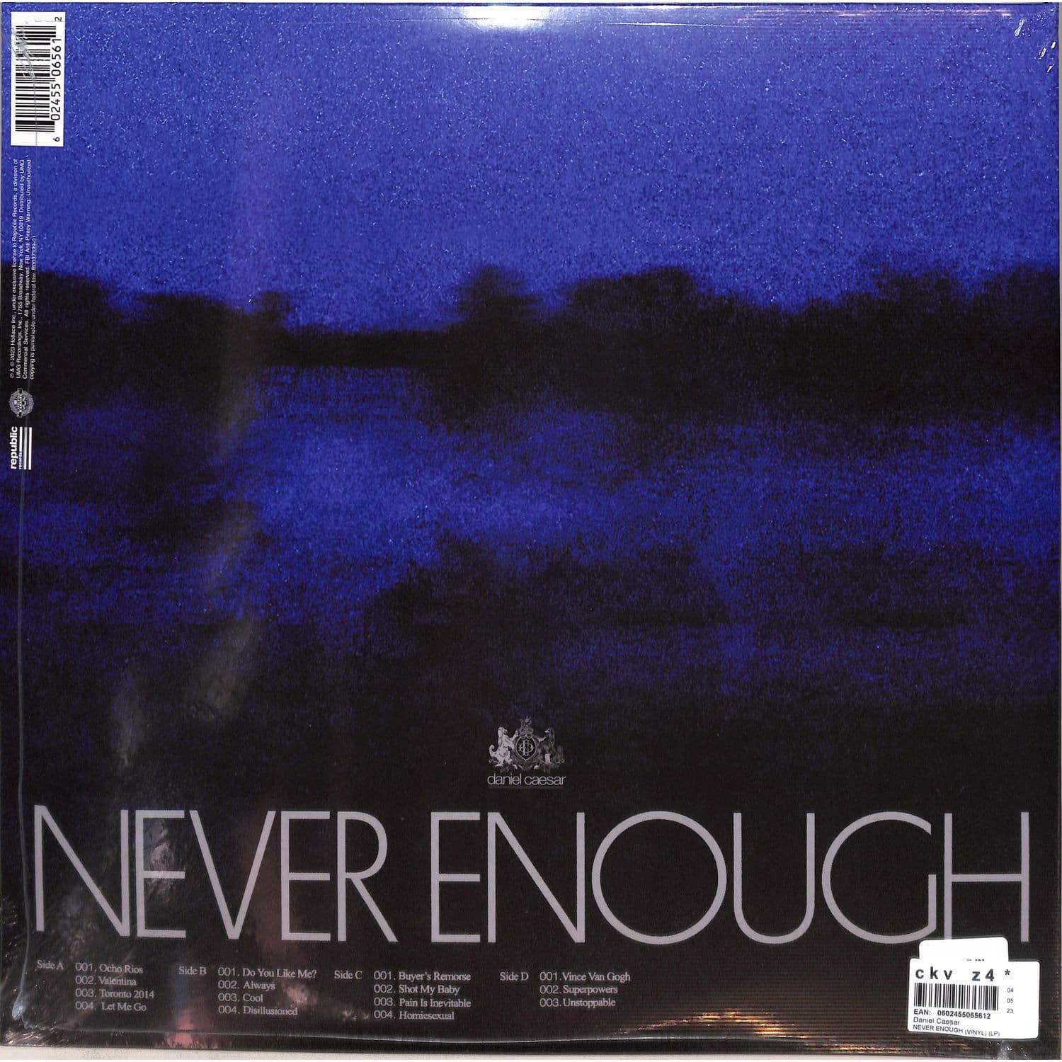 Daniel Caesar - NEVER ENOUGH