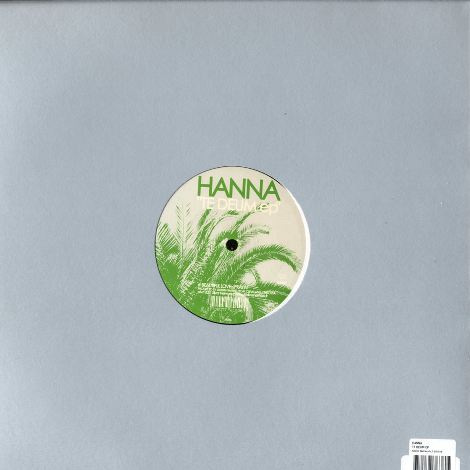 Hanna - TE DEUM EP / Silver Network / Sil008 | 12 Inch Vinyl