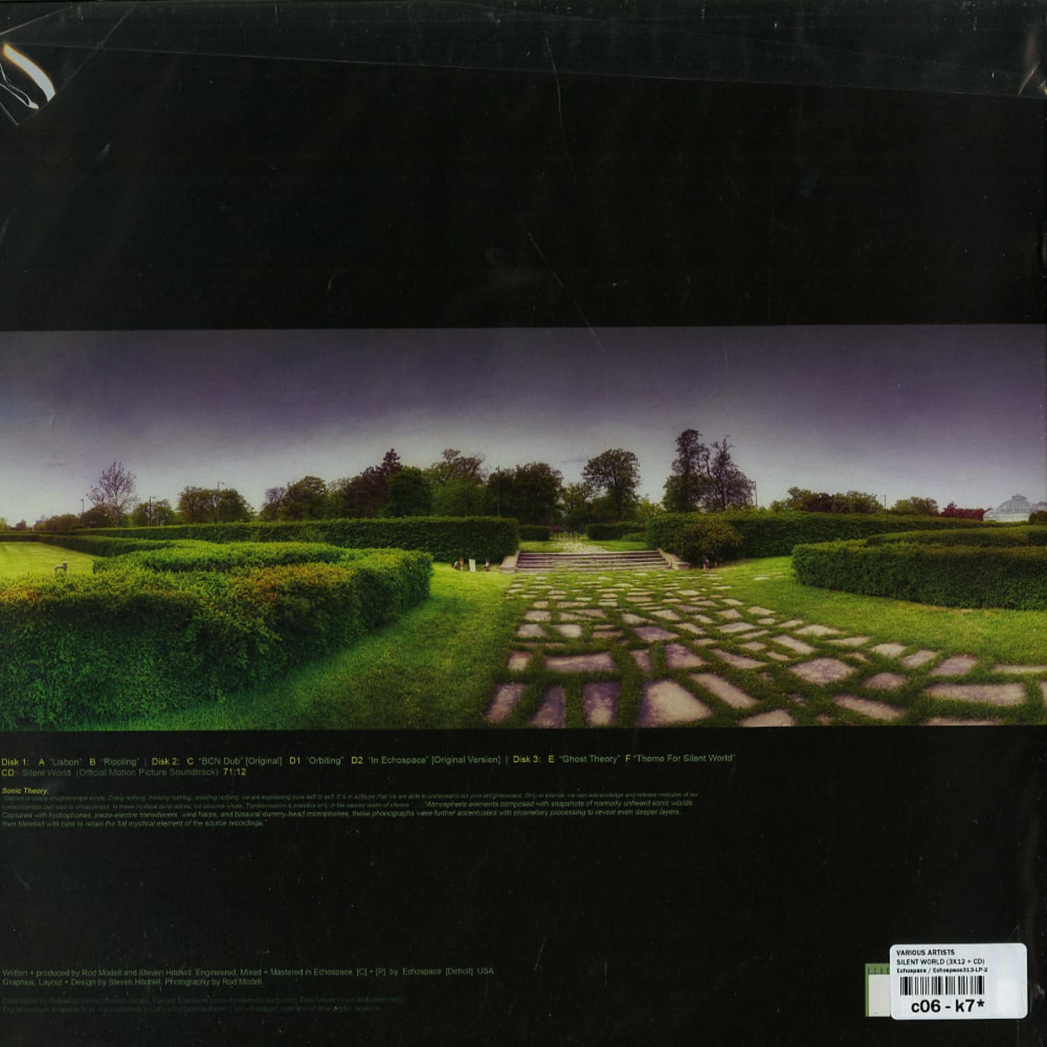 その他 Echospace Silent World 3lp Deepchord presents Echospace - SILENT WORLD / Echospace