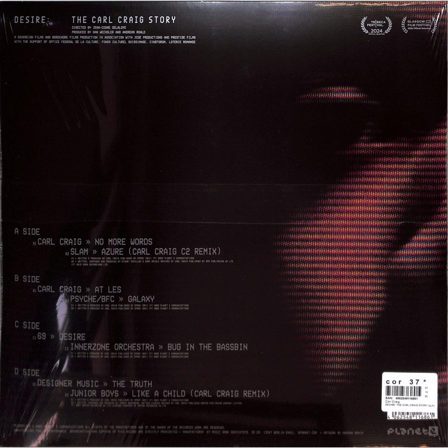 Carl Craig カール クレイグ More Songs About 2LP Carl Craig – More Songs About Food And Revolutionary Art