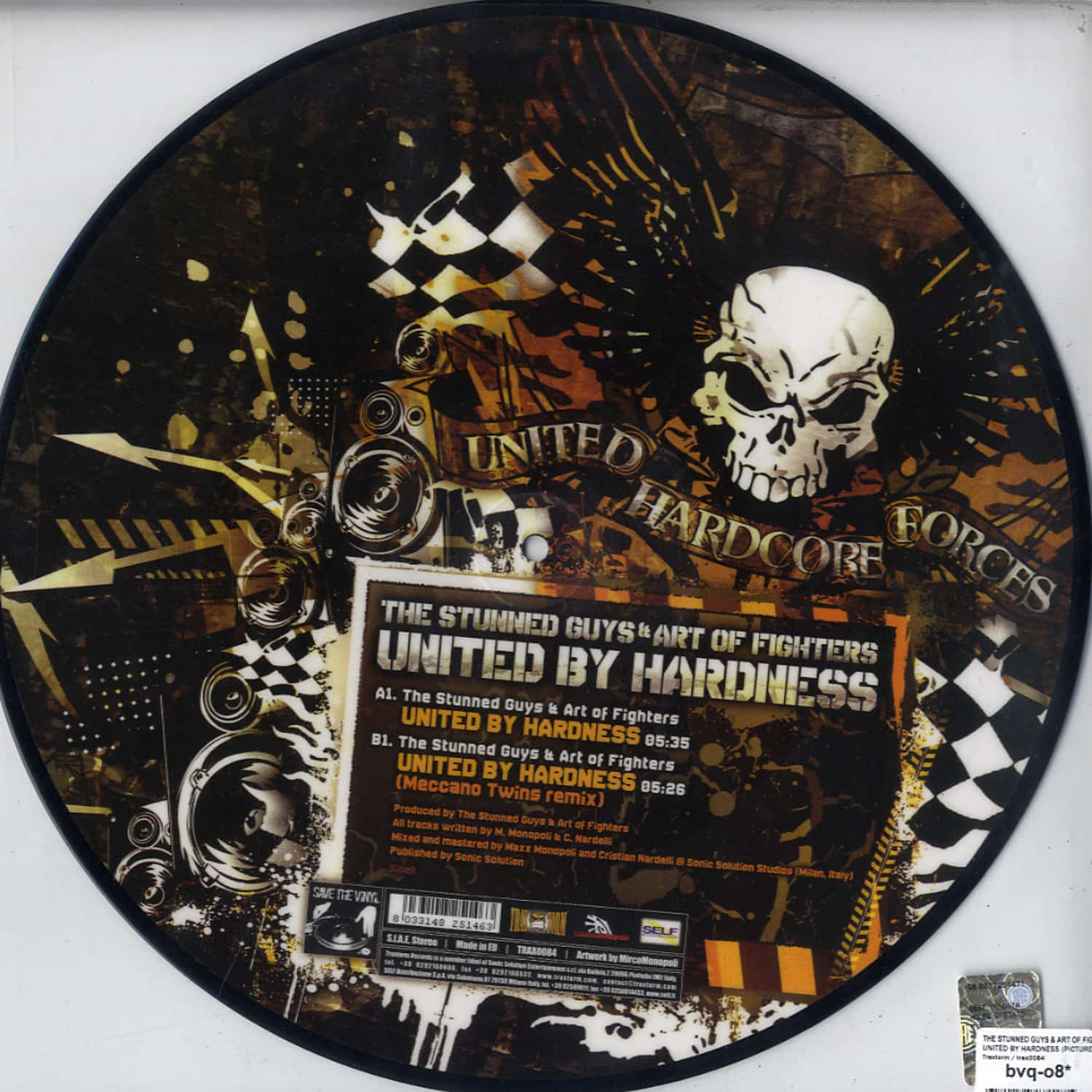 The Stunned Guys & Art Of Fighters - UNITED BY HARDNESS / Traxtorm