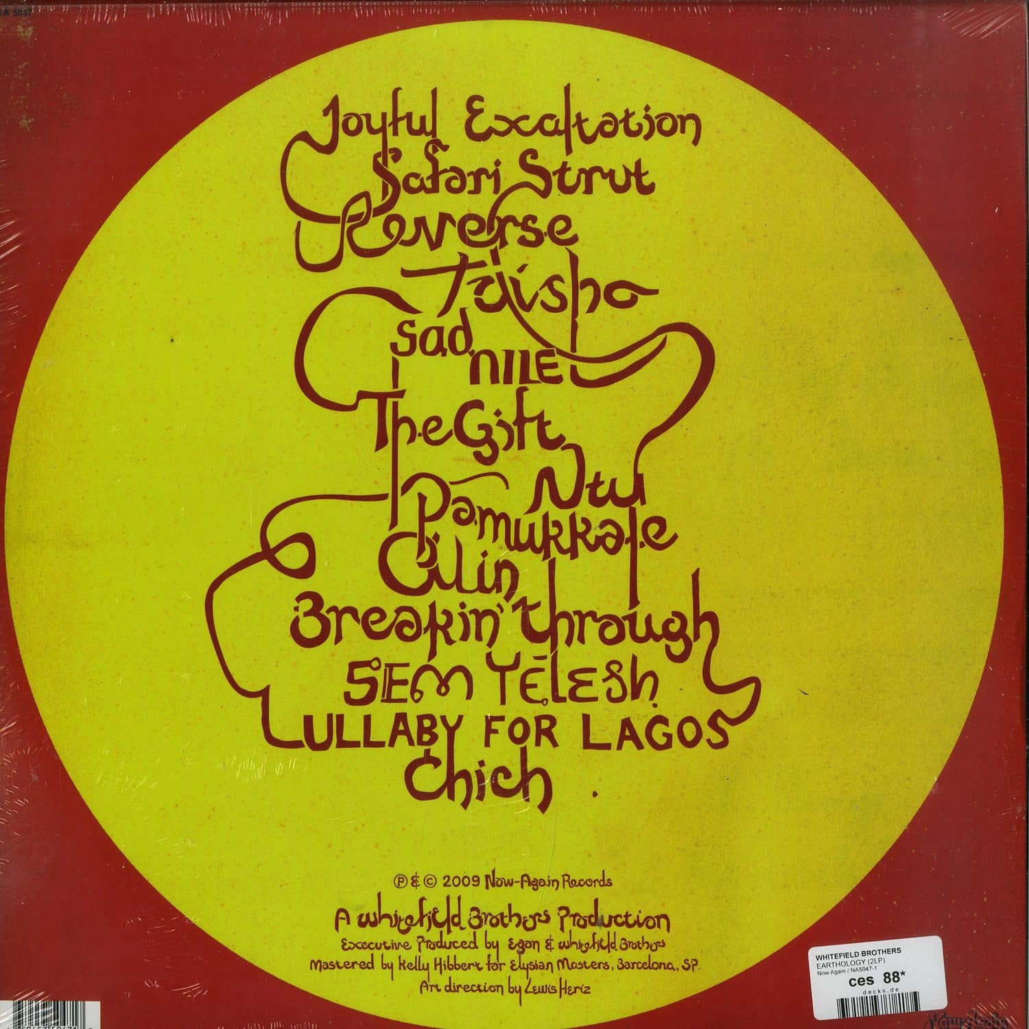 Whitefield Brothers - EARTHOLOGY