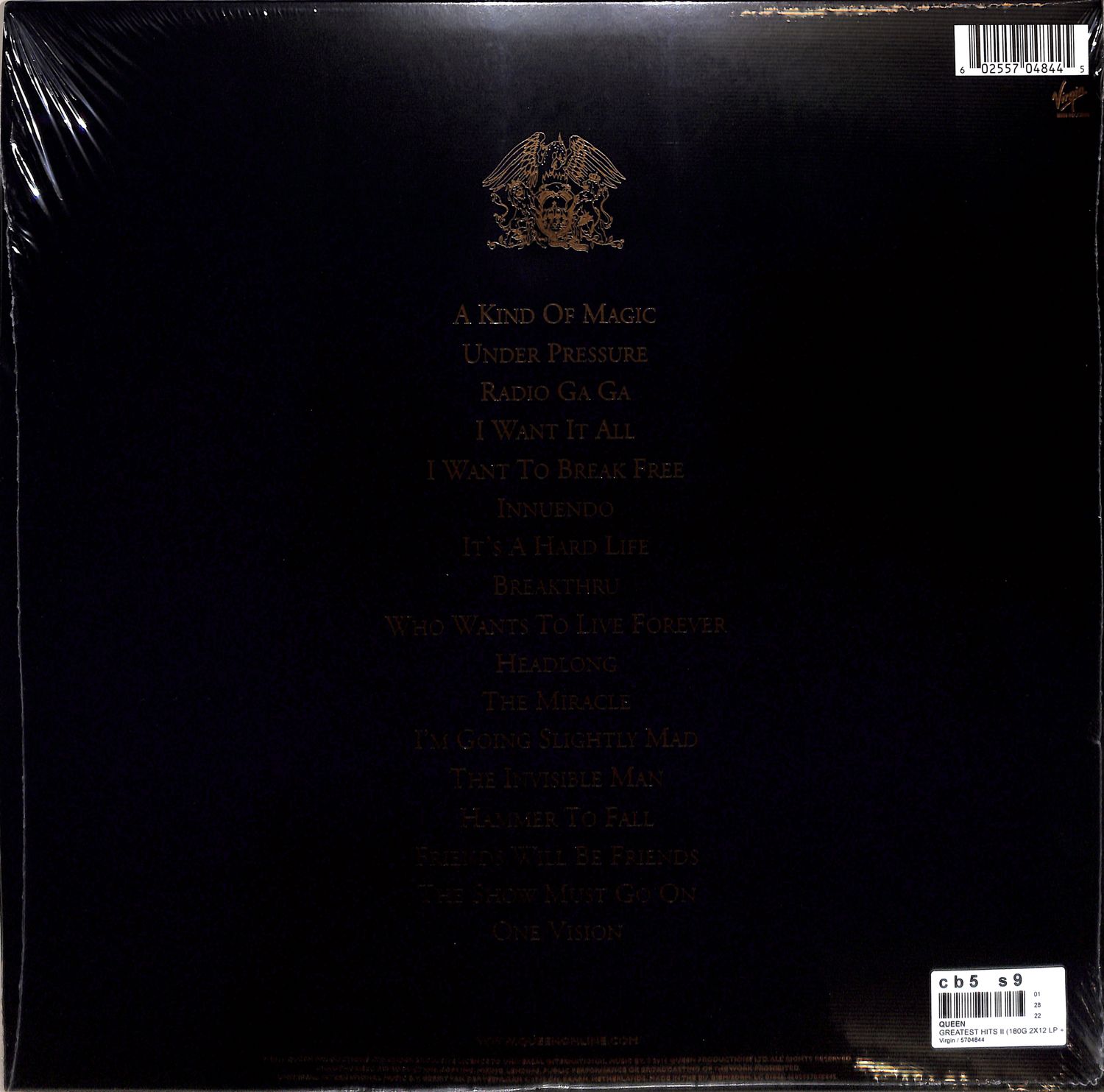 米2discs LP Queen High Voltage 2S703 SATURATED /00520 Queen – High Voltage – 2 x Vinyl (LP, Compilation