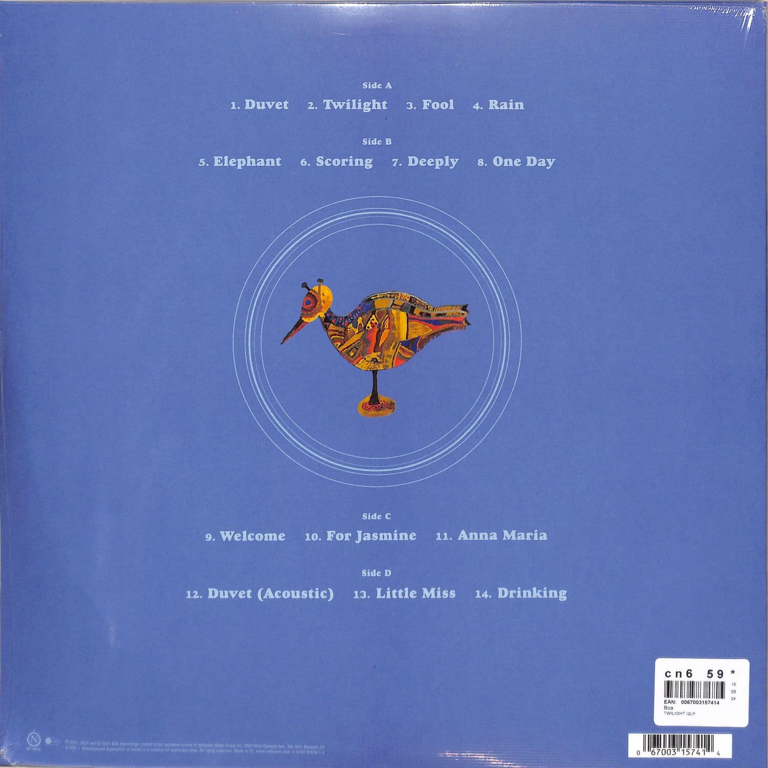 BÔA / TWILIGHT bôa – Twilight – 2 x Vinyl (LP, Album, Reissue), 2024