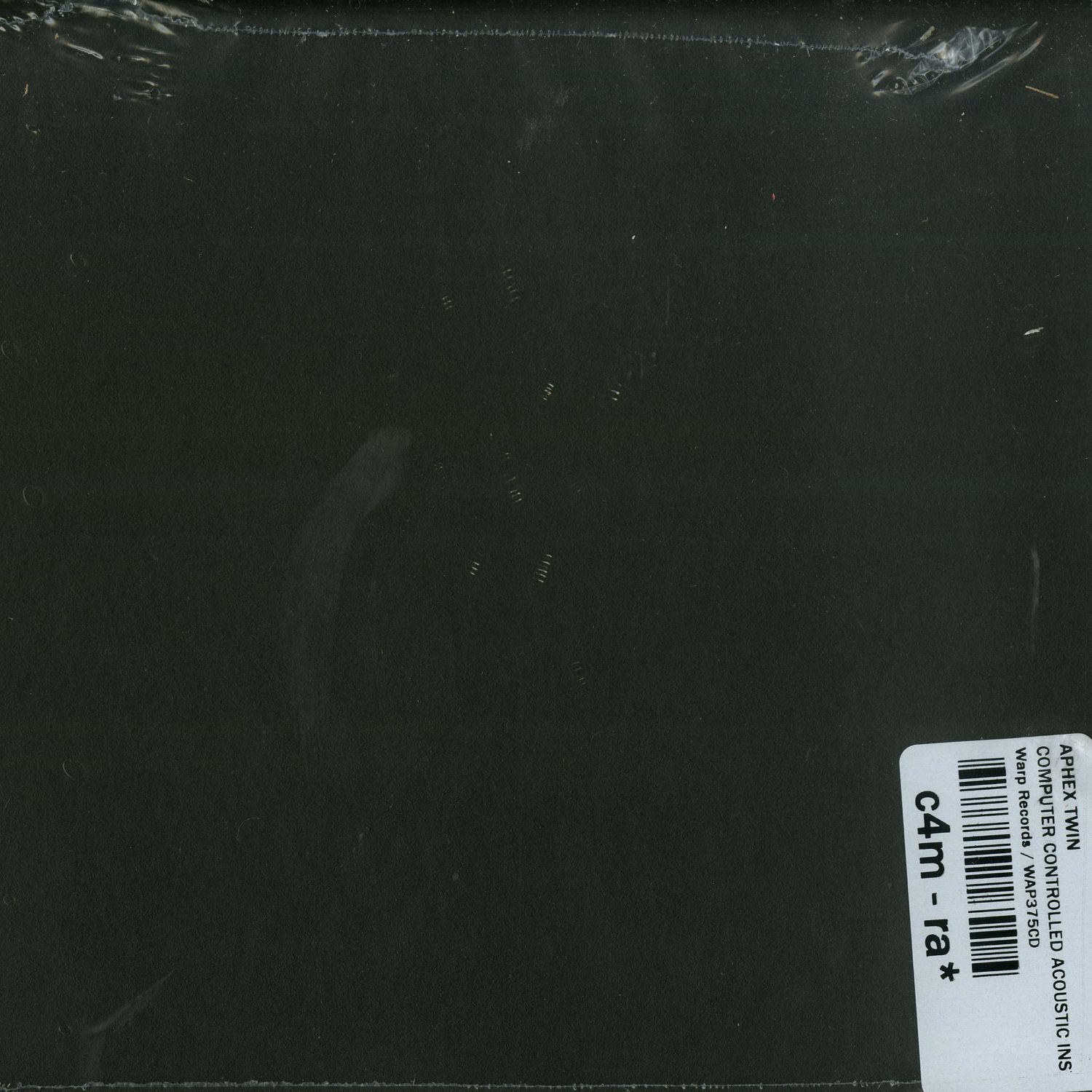 Aphex Twin COMPUTER CONTROLLED ACOUSTIC INSTRUMENTS PT2 EP