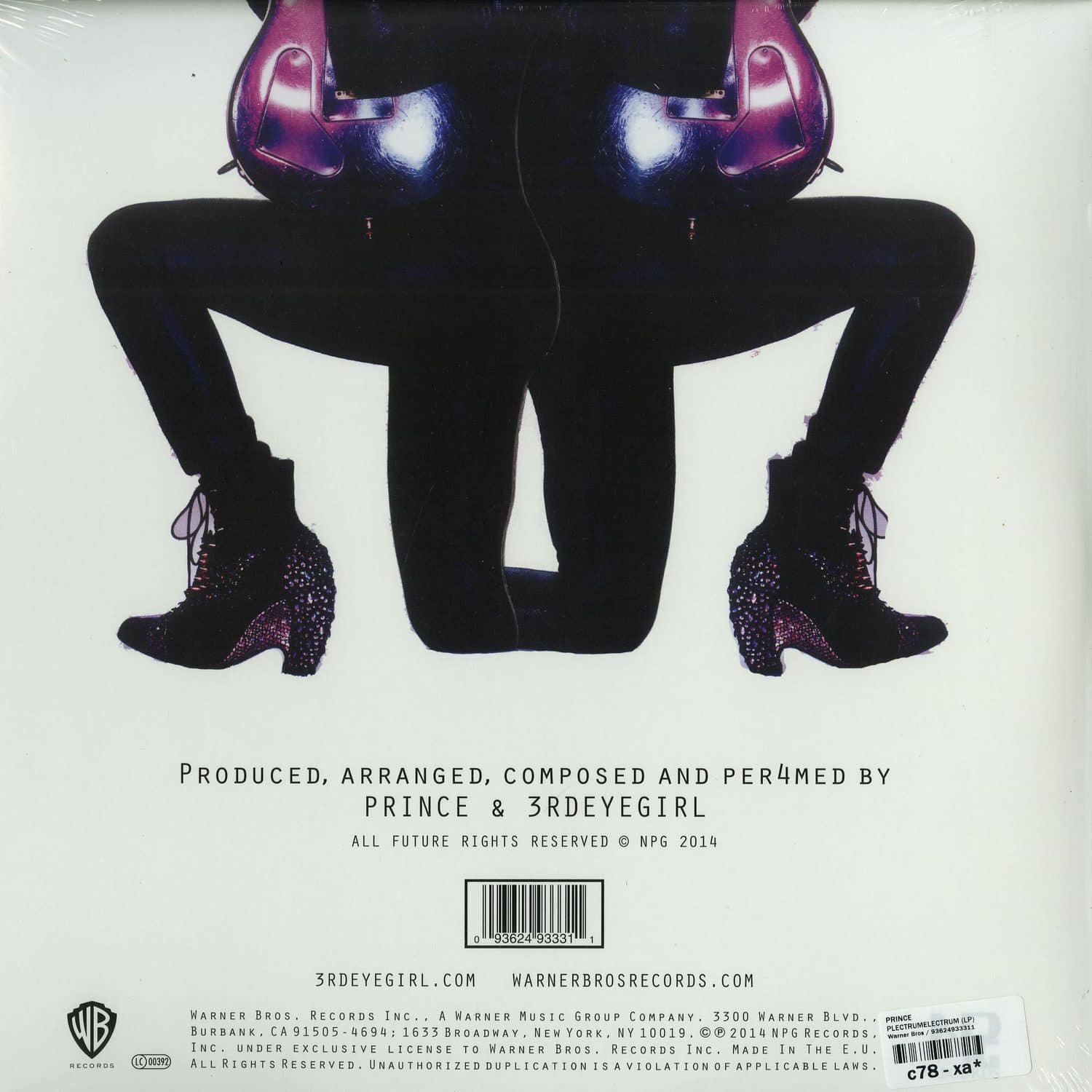 洋楽 PRINCE EYE RECORDS 450 451 452 3LP Prince Eye Records 450 451 452 3Lp Vinyl Record Box Set
