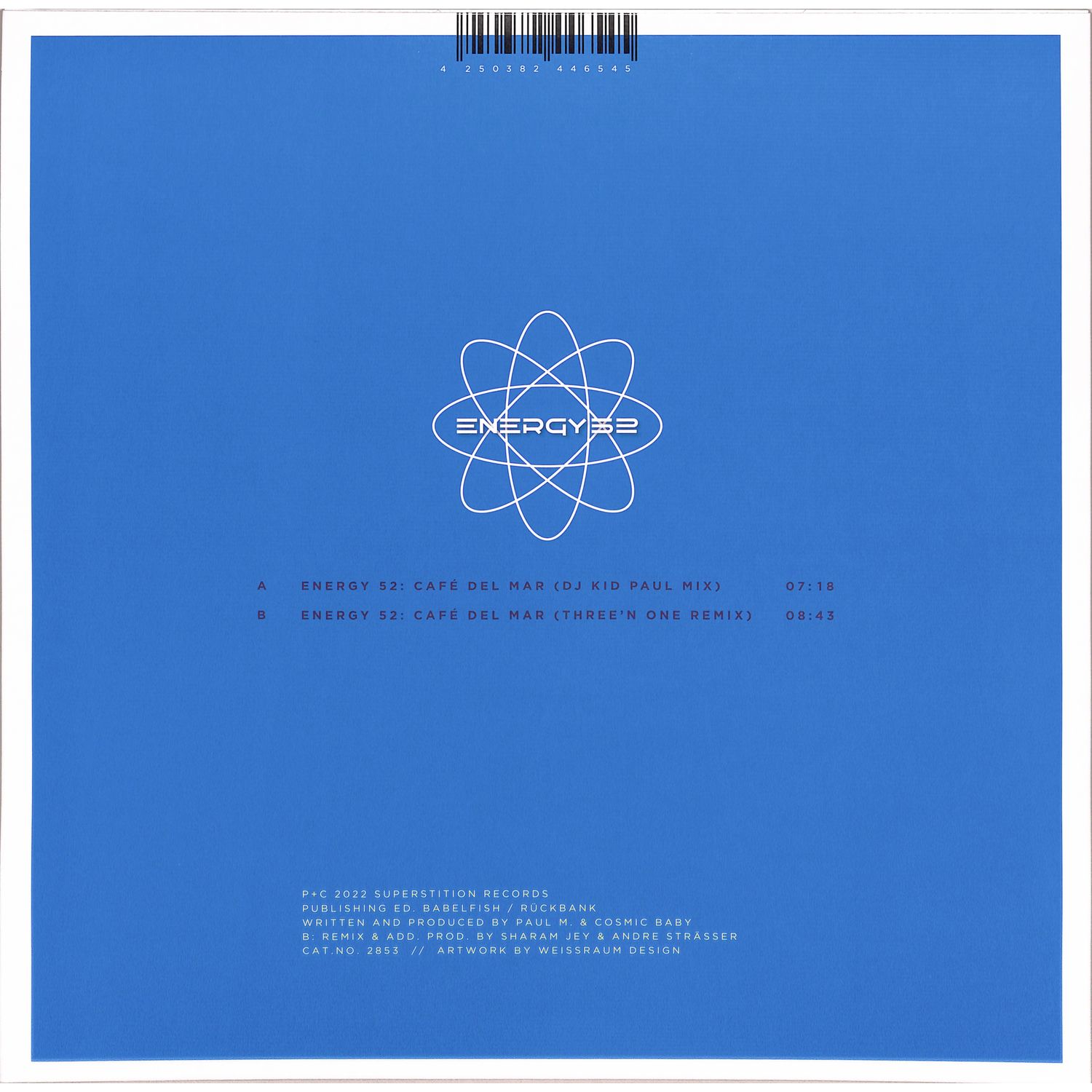 Energy 52 – Cafe' Del Mar – Vinyl (12