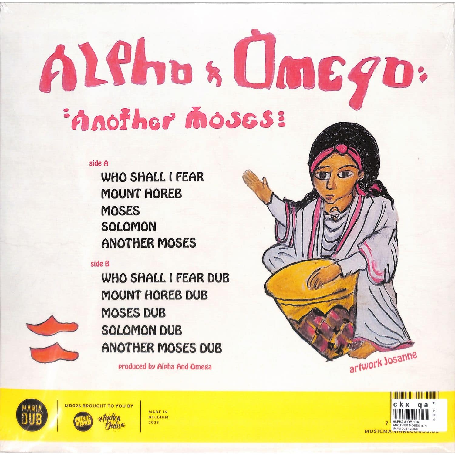 英LP Alpha &amp;amp; Omega Another Moses MD026 Mania Dub /00235 Alpha & Omega - ANOTHER MOSES