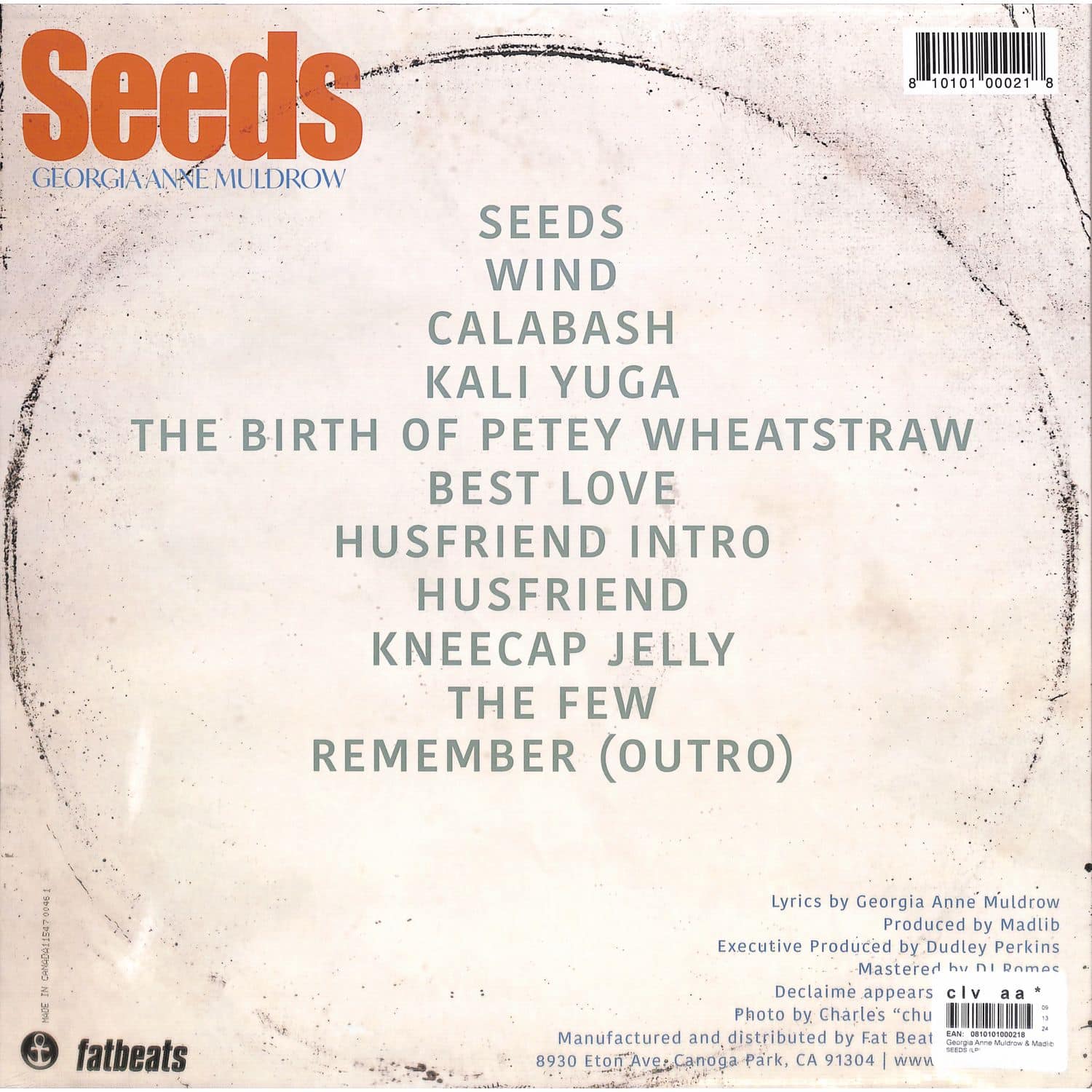Georgia Anne Muldrow & Madlib - SEEDS / Someothaship Connect