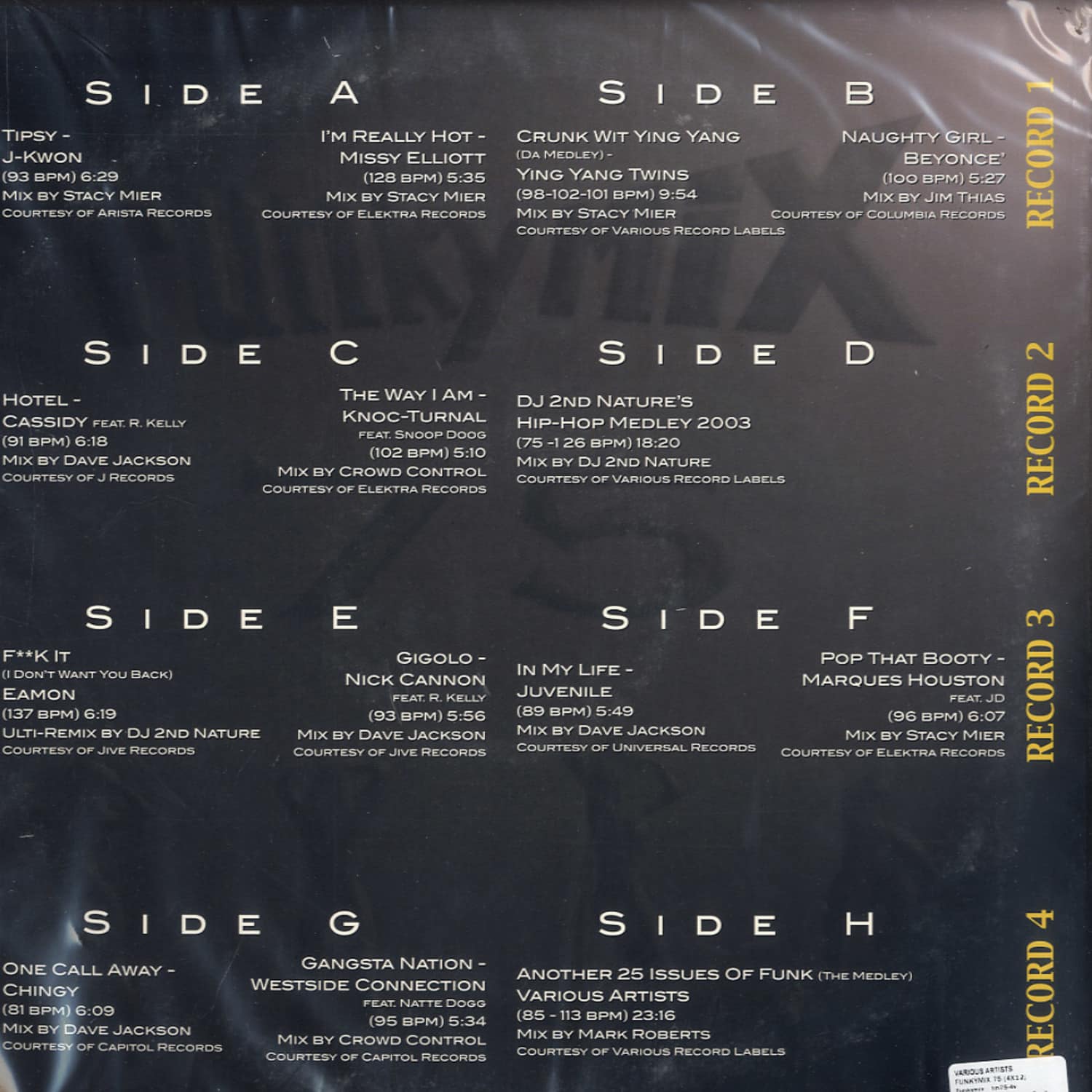 12inch x 4】V.A. 割引 / Funkymix Vol. 75 FUNKYMIX 75