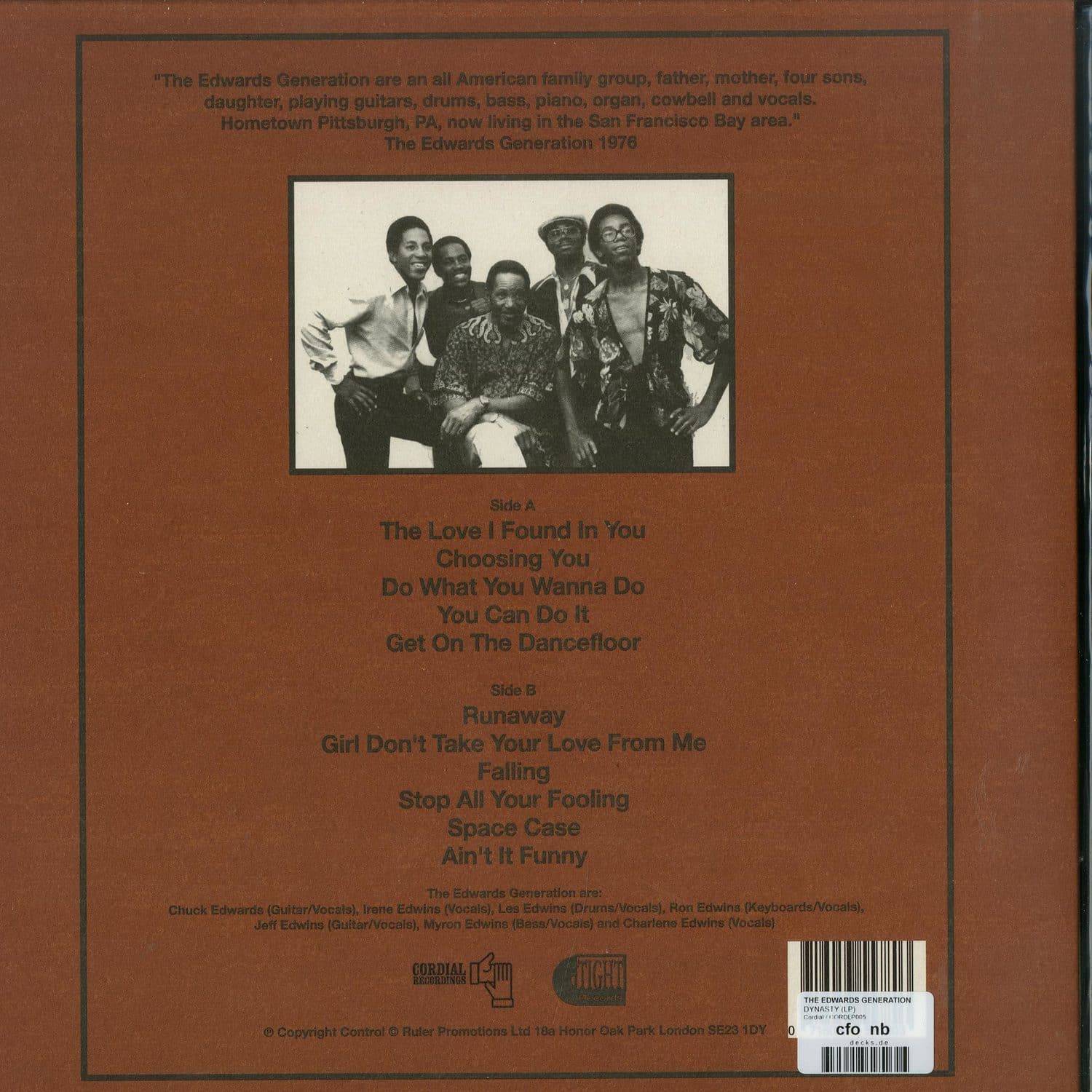 洋楽 LP The Edwards Generation LP The Edwards Generation - メルカリ