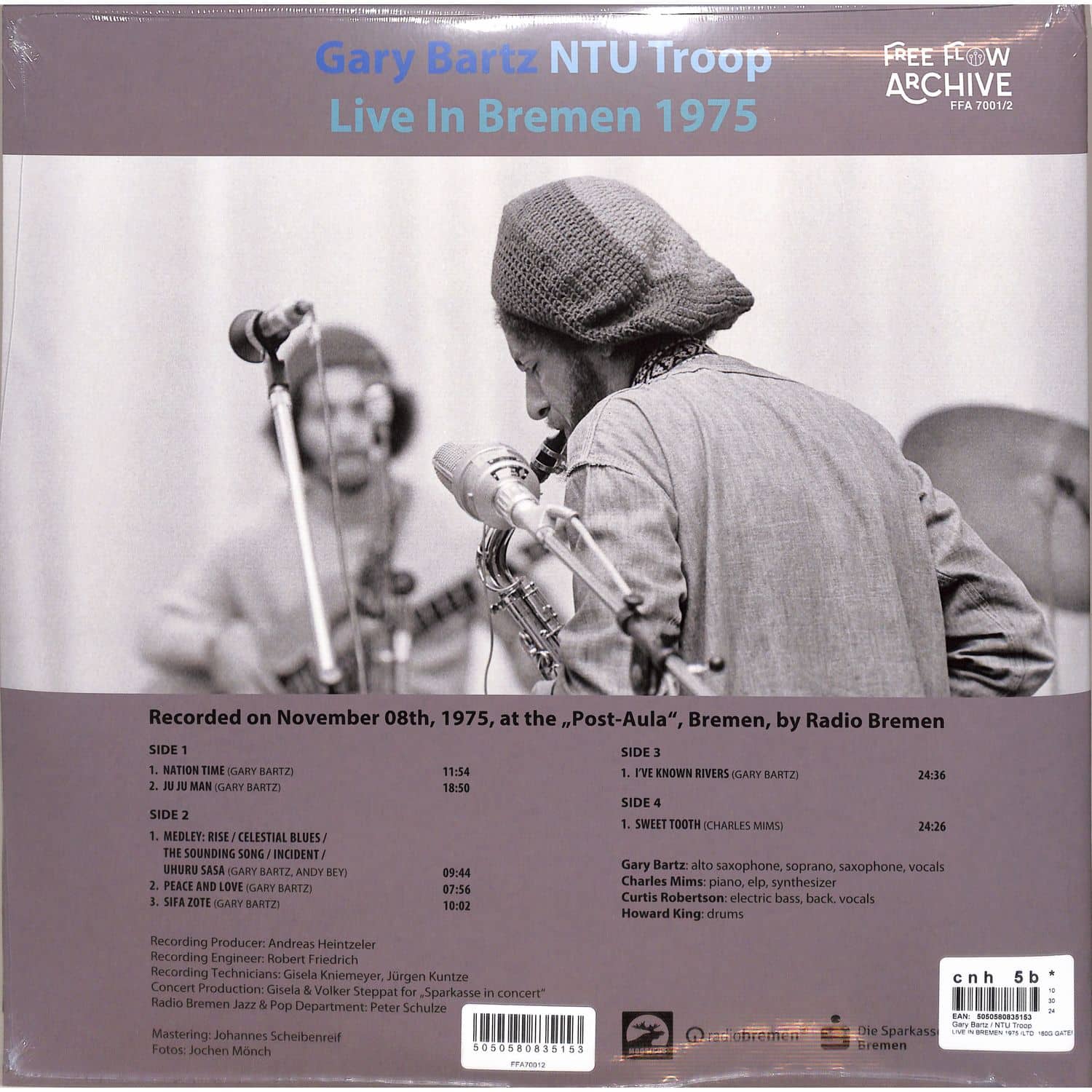 Live In Bremen 1975 | Gary Bartz NTU Troop | Cinedelic