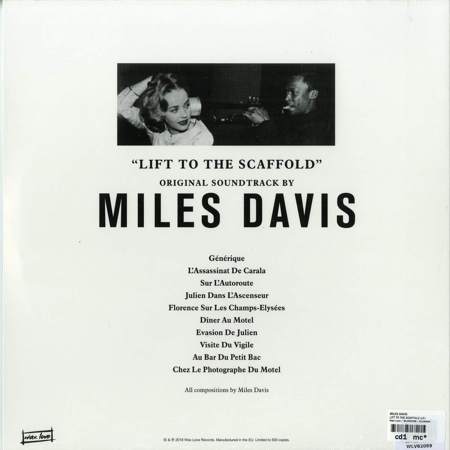 (CD)Lift to the Scaffold (Reis) (Rstr) (Dig)／Miles Davis Miles Davis - Ascenseur Pour L'Echafaud (Lift To The