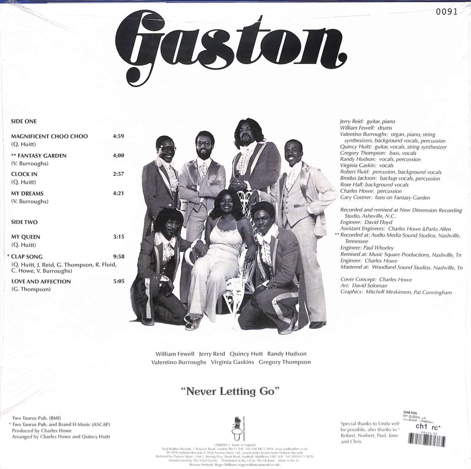 Gaston - MY QUEEN / Soul Brother / LPSBRSD3 | 12 Inch Vinyl kaufen