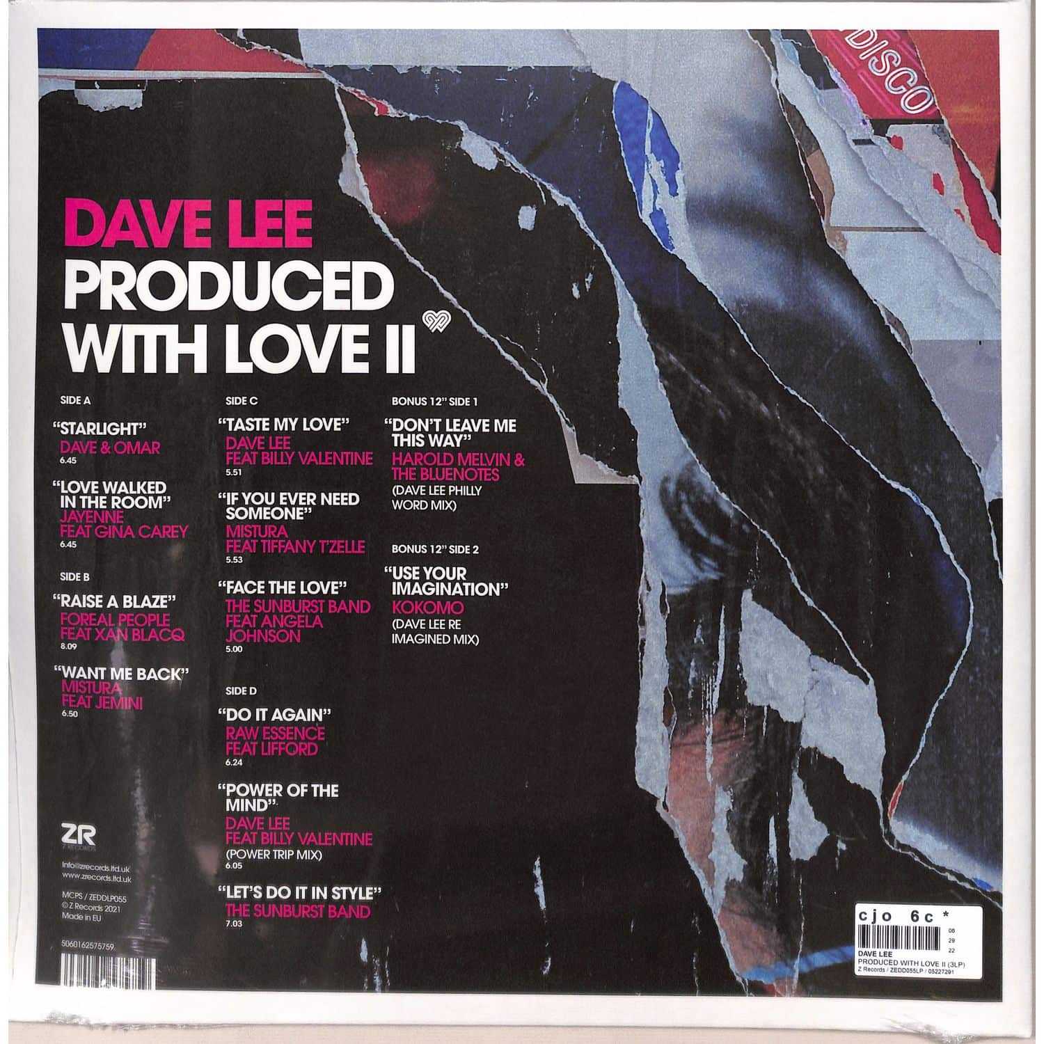 Dave Lee - PRODUCED WITH LOVE II