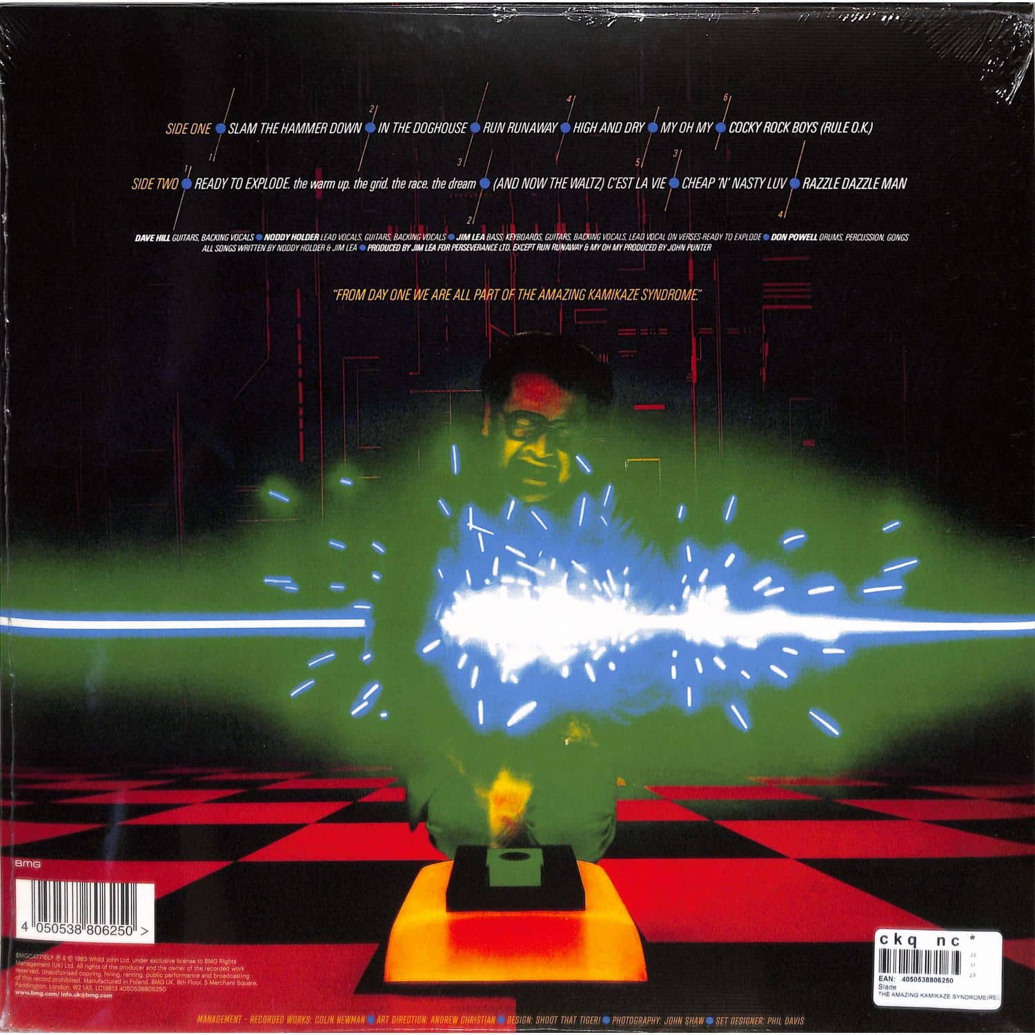 波LP Slade Amazing Kamikaze Syndrome (Orange Red Vinyl) BMGCAT715LP BMG 未開封 /00260 Slade - THE AMAZING KAMIKAZE SYNDROME