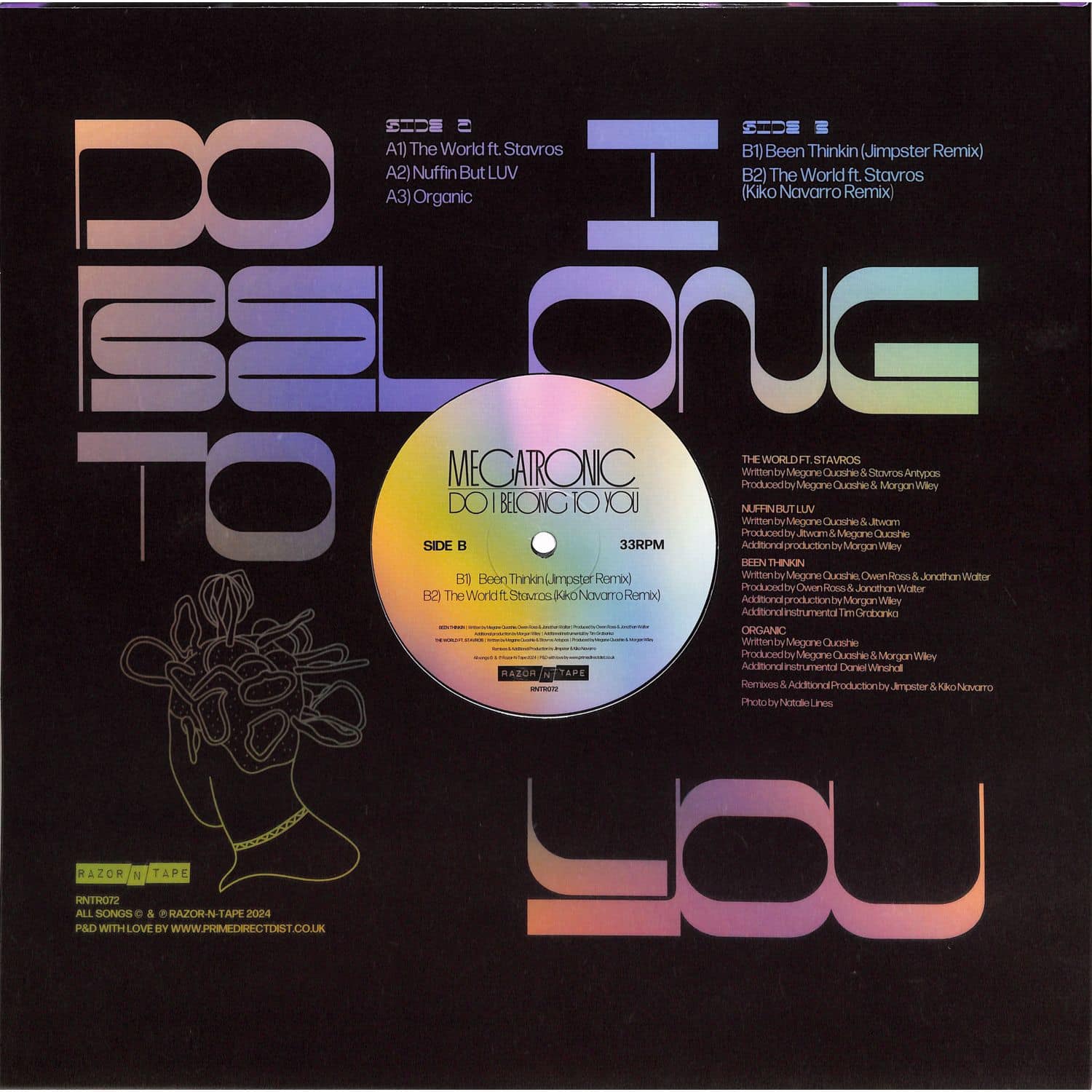 Megatronic / Do I Belong To You EP (Jimpster, Kiko Navarro Remixes)