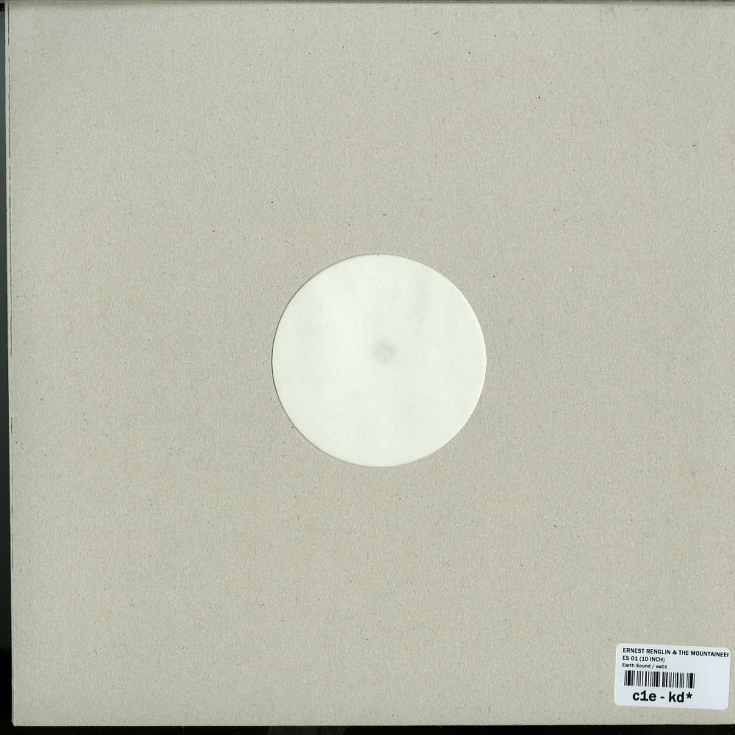 Ernest Ranglin & The Mountaineers - ES 01 / Earth Sound / es01