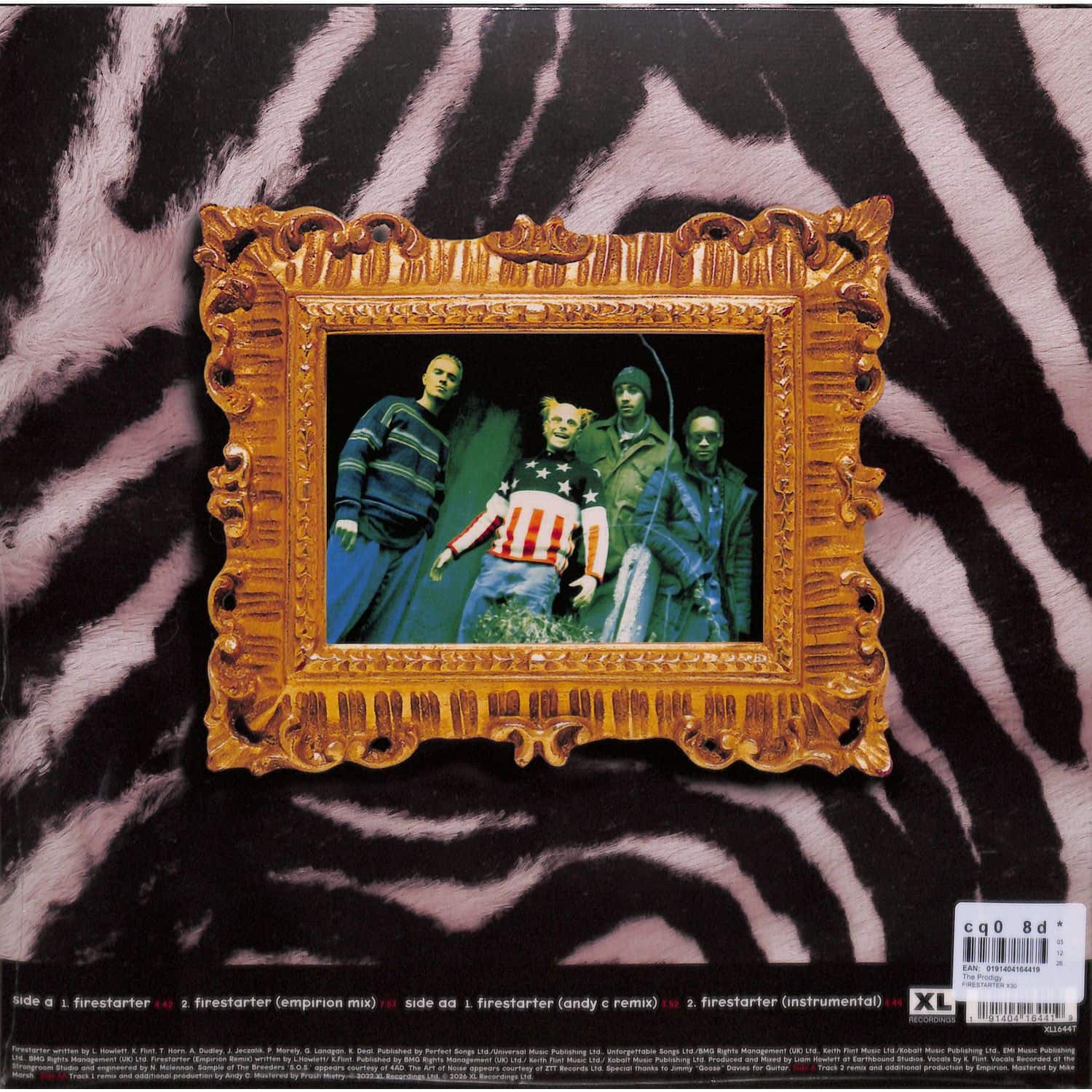The Prodigy - FIRESTARTER X30 / XL Recordings / XL1644T / 05286216