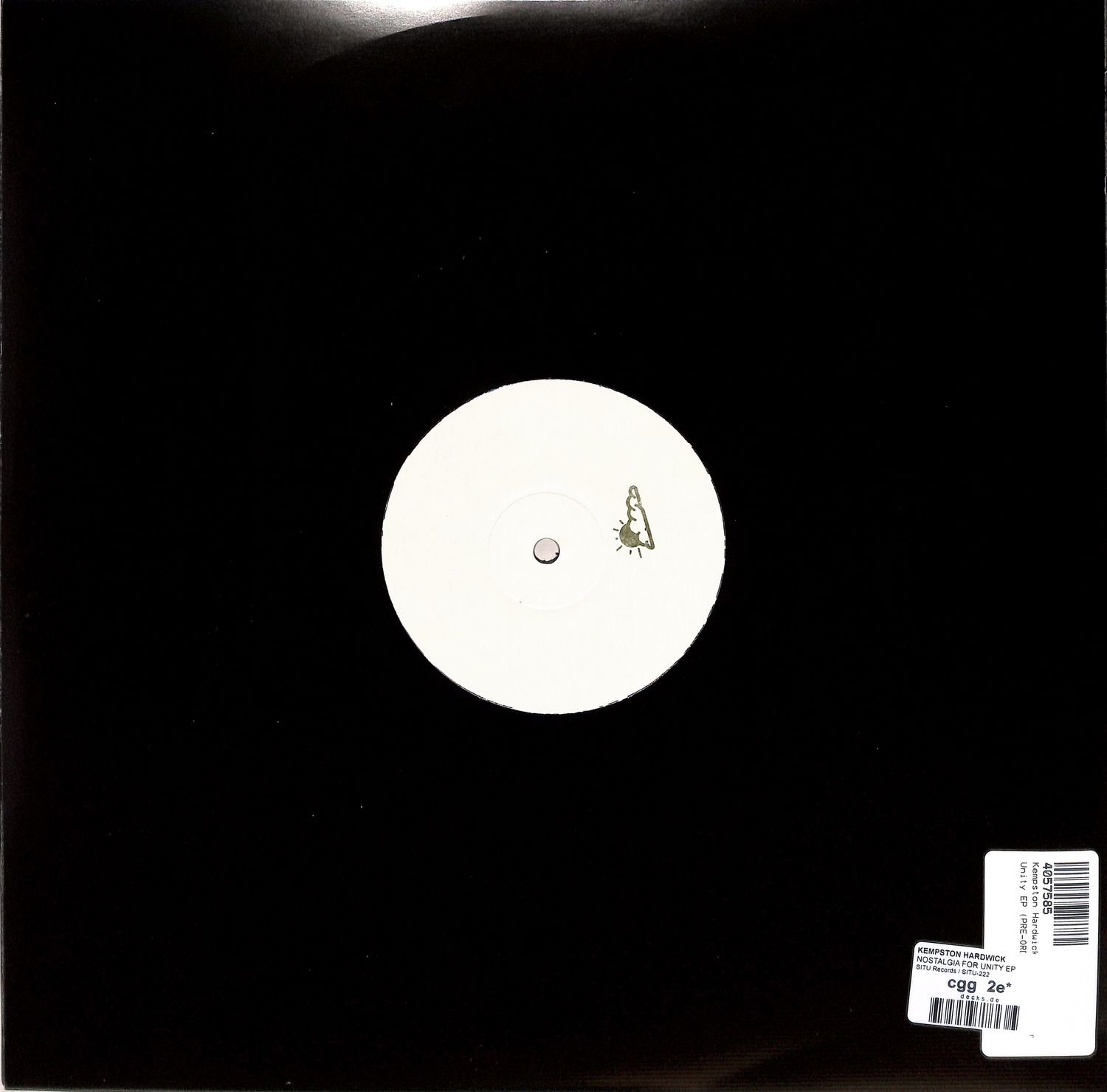 Kempston Hardwick / Nostalgia For Unity EP Kempston Hardwick / Nostalgia For Unity EP