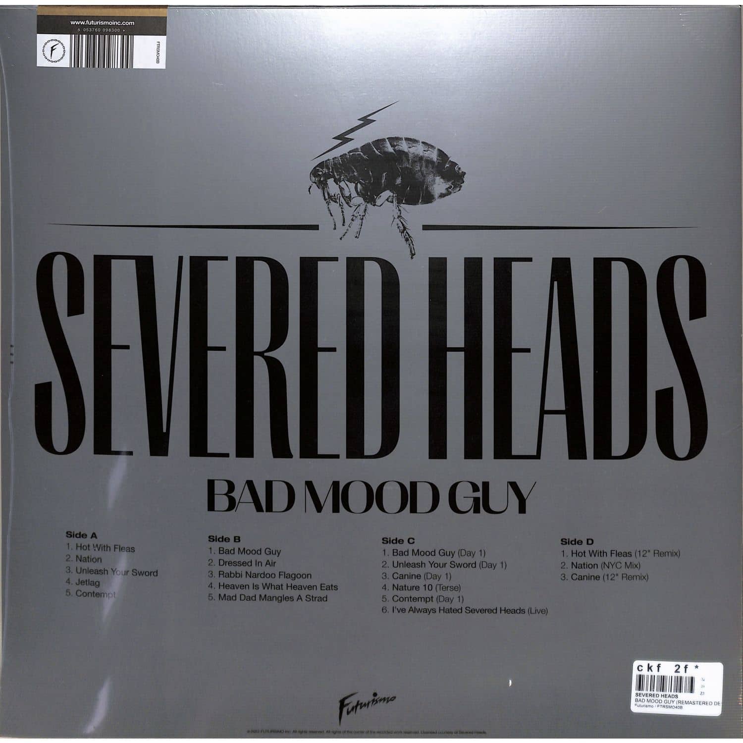 Severed Heads - BAD MOOD GUY
