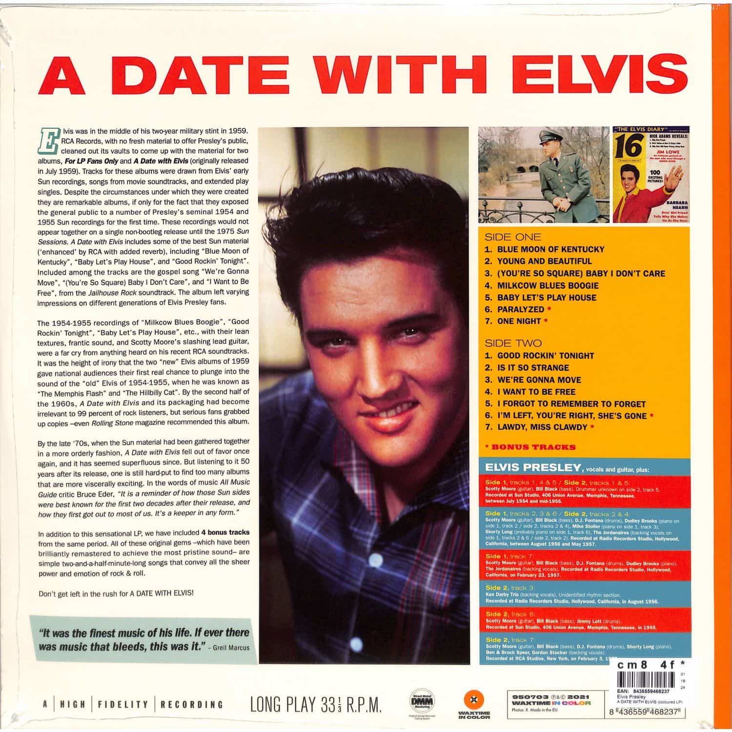 Elvis Presley - A DATE WITH ELVIS