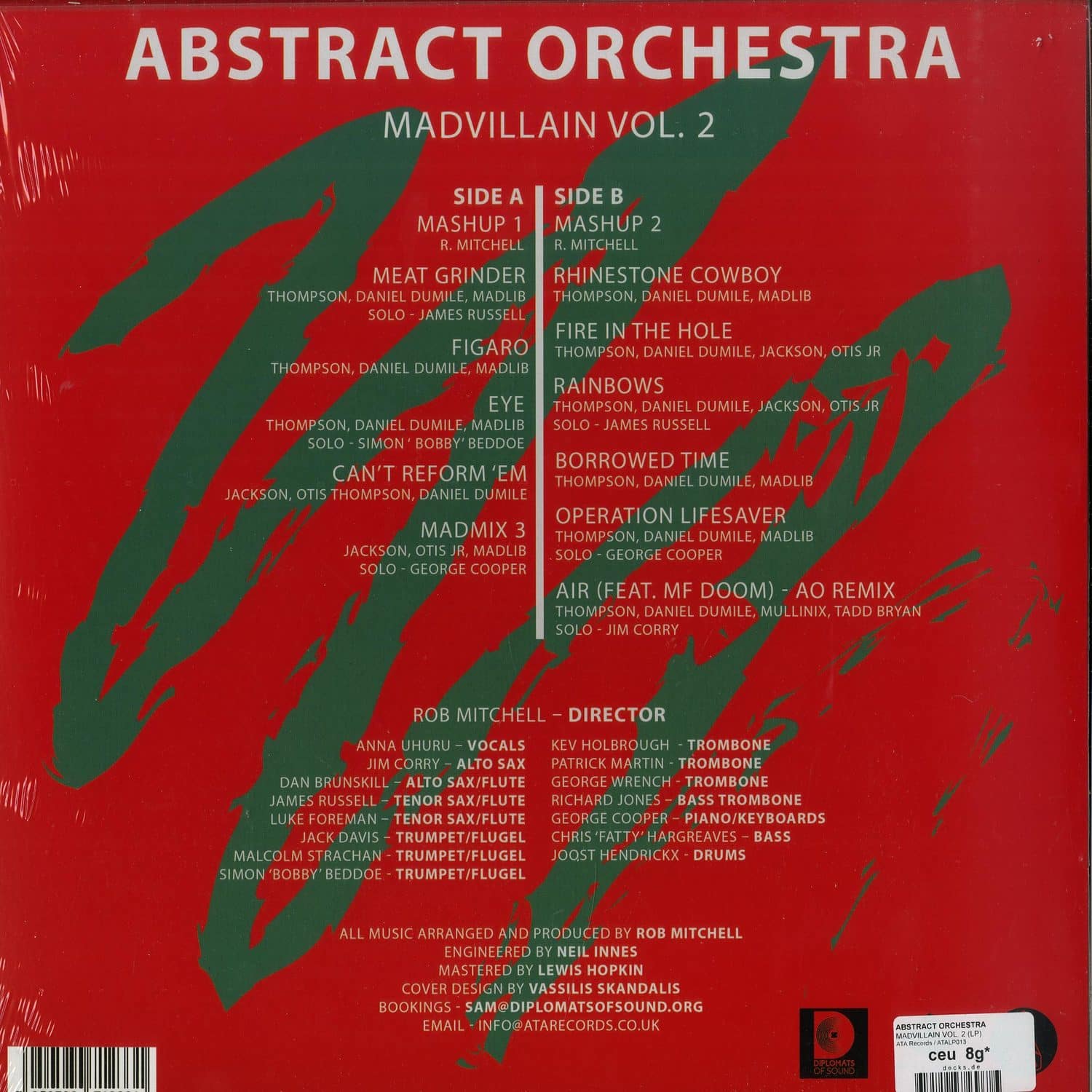 Abstract Orchestra – Madvillain Vol. 2◎ Madvillain Vol. 2 | Abstract Orchestra