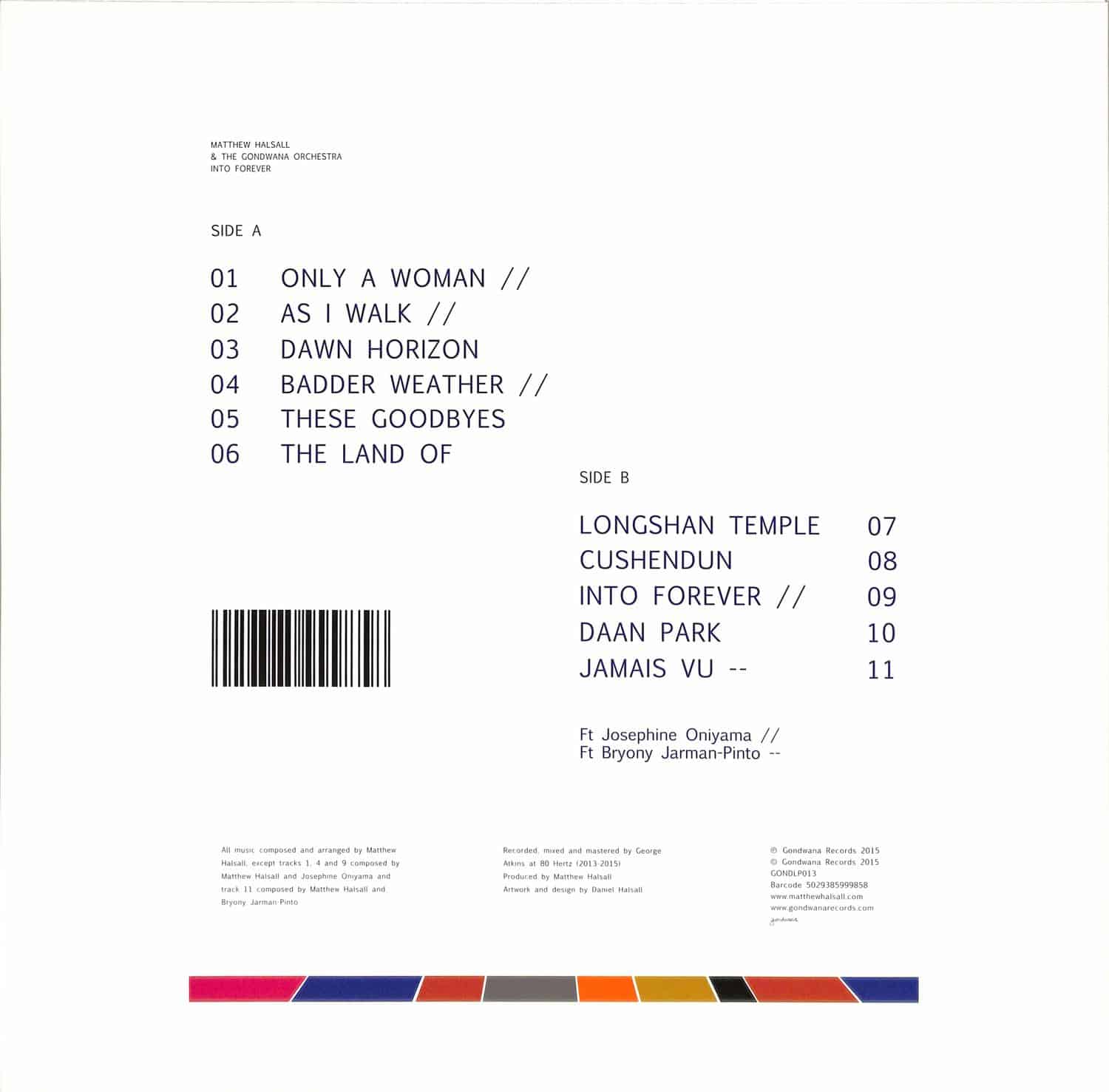 英LP Matthew Halsall &amp; The Gondwana Into Forever GONDLP013 Gondwana Records /00260 Into Forever | Matthew Halsall & The Gondwana Orchestra