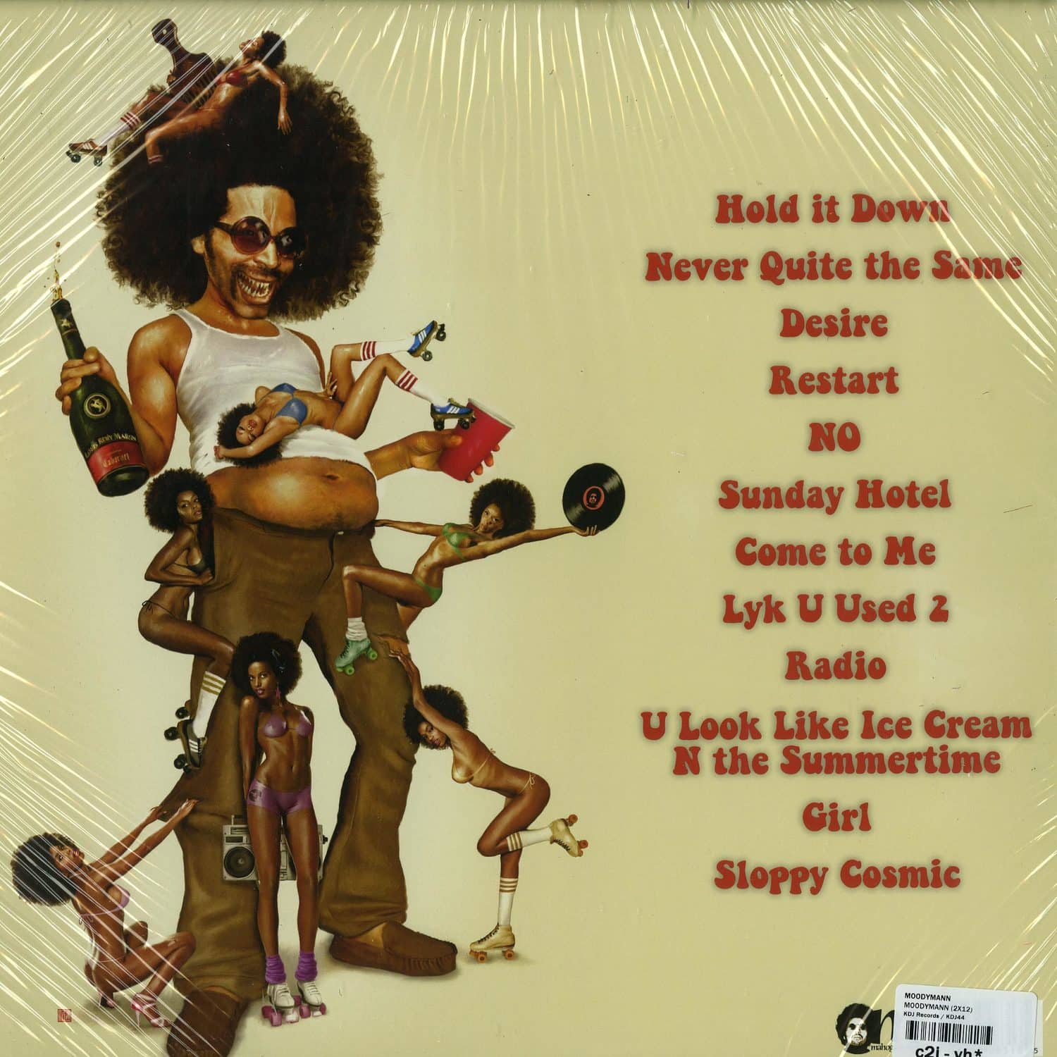 洋楽 MOODYMANN KDJ44 LP Moodymann – Moodymann – 2 x Vinyl (12